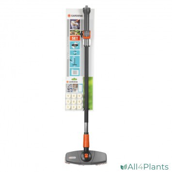 4078500558006 GARDENA CLEANSYSTEM AUTOWAS-SET (WASBORSTEL + WATERSTEEL 90)