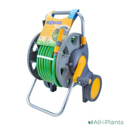 5010646054218 HOZELOCK PLUS SLANGENWAGEN INCLUSIEF KOPPELINGEN EN TUINSPUIT