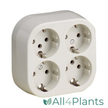 ABL SURSUM OPBOUW CONTACTDOOS VIERVOUDIG 2P+A 1694010