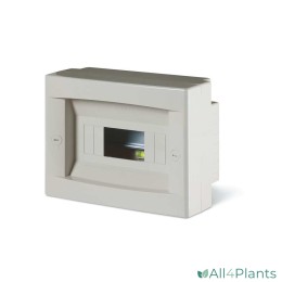 8001636075051 SCAME DOMINO 8 DIN MODULE UNIT IP44 (ZONDER RAAM)