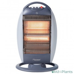 8712184025763 BESTRON AHH1200 ZWENKENDE HALOGEENKACHEL 800 WATT STAND