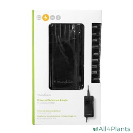5412810267712 VERPAKKING UNIVERSELE NOTEBOOK ADAPTER MET 10 STEKKERS 120 W UITGANG 15 V - 24 V