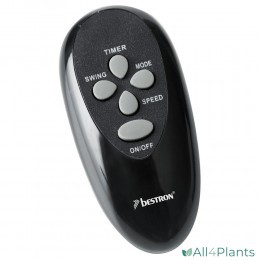 8712184052547 BESTRON AAC5000 3-IN-1 MOBIELE LUCHTKOELER, REINIGER EN BEVOCHTIGER ZWART 70 WATT DUIDELIJKE AFSTANDSBEDIENING