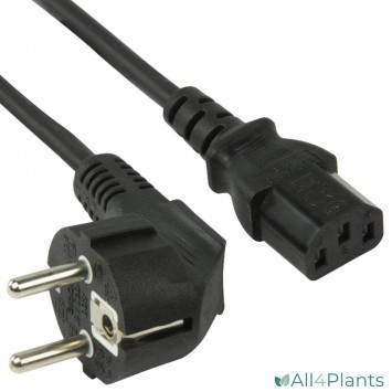 NETSNOER SCHUKO HAAKS - IEC320 C13 1.8 METER