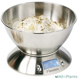 8712184014576 BESTRON DEK4150 RVS DIGITALE KEUKENWEEGSCHAAL