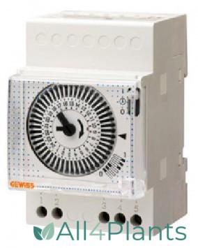 GEWISS GW96831 ANALOGE TIJDSCHAKELAAR DAG 1 CAN. 3M.