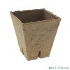 JIFFY POT VIERKANT 8 CM PER 24 STUKS