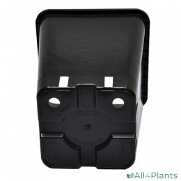IPP VIERKANTE POT 5.7 LITER 20 X 20 X 23 CM DRAINAGE BODEM