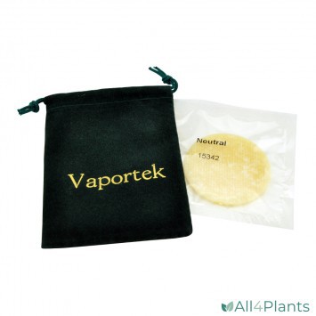 VAPORTEK 3 GRAM EZ-DISK INCLUSIEF FLUWEELZAKJE