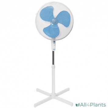 8712184049318 BESTRON ASV45W STATIEFVENTILATOR 45 CM WIT 45 WATT