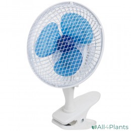 8712184050543 BESTRON ACF15 TAFEL- / CLIPVENTILATOR 19 CM WIT 15 WATT