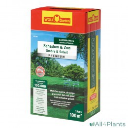 4008423866773 WOLF GARTEN LP100 PREMIUM GAZON GRASZAAD 2 KG = 100 M²