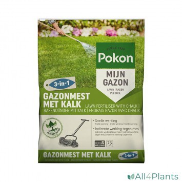 8711969026520 POKON GAZONMEST MET KALK 3-IN-1 75M²
