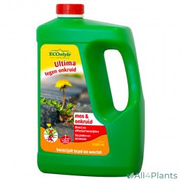 8711731021630 ECOSTYLE ULTIMA ONKRUID & MOS CONCENTRAAT 2,5 LITER