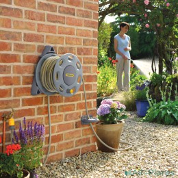 SPROEIEN 5010646015073 HOZELOCK WANDSLANGHOUDER INCL_ 15M SLANG, KOPPELINGEN EN TUINSPUIT
