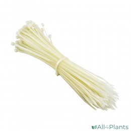 5412810107087 KABELBINDER WIT 4x200MM 100 STUKS