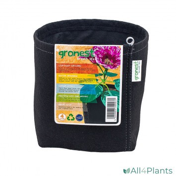 GRONEST AQUA BREATHE FABRIC POT 4 LITER 15 X 15 X 18 CM