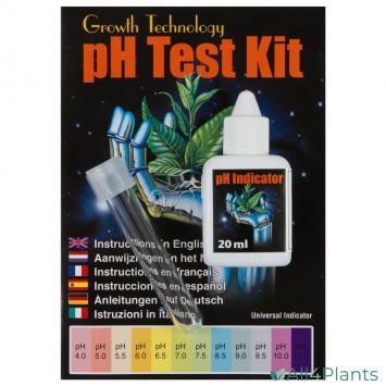 5025644481218 GROWTH TECHNOLOGY PH TEST KIT  