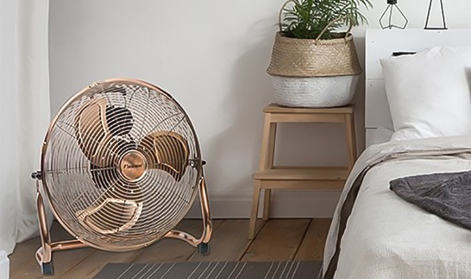 BESTRON DFA40CO RETRO FLOOR VENTILATOR