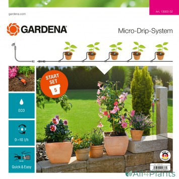 4078500018364 GARDENA MICRO DRIP SYSTEM STARTSET BLOEMPOTTEN S